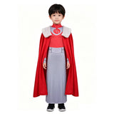 Invincible Thragg Kids Children Red Jumpsuit Cosplay Costume Outfit Halloween Carnival Suit