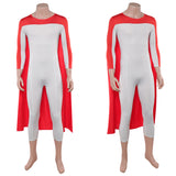 Invincible Thragg White Jumpsuit Cosplay Costume Outfit Halloween Carnival Suit