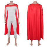 Invincible Thragg White Jumpsuit Cosplay Costume Outfit Halloween Carnival Suit