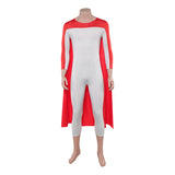Invincible Thragg White Jumpsuit Cosplay Costume Outfit Halloween Carnival Suit