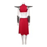 Invincible Universa Women Red and White Outfit Cosplay Costume Outfit Halloween Carnival Suit
