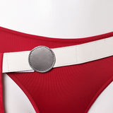 Invincible Universa Women Red and White Outfit Cosplay Costume Outfit Halloween Carnival Suit