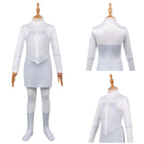 Invincible Viltrumite Kids Children White Jumpsuit Cosplay Costume Outfit Halloween Carnival Suit