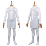 Invincible Viltrumite Kids Children White Jumpsuit Cosplay Costume Outfit Halloween Carnival Suit