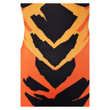 Invincible Volcanikka Women Orange Jumpsuit Cosplay Costume Outfit Halloween Carnival Suit