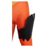 Invincible Volcanikka Women Orange Jumpsuit Cosplay Costume Outfit Halloween Carnival Suit