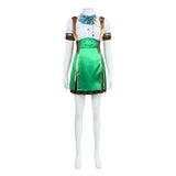 Isekai Slow Life Sarah Women Green Outfit Cosplay Costume Outfit Halloween Carnival Suit