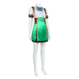 Isekai Slow Life Sarah Women Green Outfit Cosplay Costume Outfit Halloween Carnival Suit
