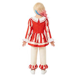 It Pennywise Kids Children Red Clown Suit Cosplay Costume Outfit Halloween Carnival Suit