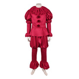 It Welcome To Derry Cosplay Pennywise Red Cosplay Costume Outfit Halloween Carnival Suit