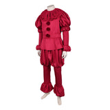 It Welcome To Derry Cosplay Pennywise Red Cosplay Costume Outfit Halloween Carnival Suit