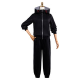 Itadori Yuji Black Sportswear Outfit Cosplay Costume Outfits Halloween Carnival Suit