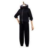 Itadori Yuji Black Sportswear Outfit Cosplay Costume Outfits Halloween Carnival Suit