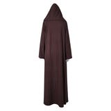 Jedi Master Indara Women Brown Outfit Cosplay Costume Outfits Halloween Carnival Suit