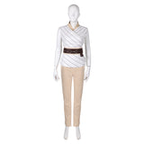 Jedi Master Indara Women Brown Outfit Cosplay Costume Outfits Halloween Carnival Suit