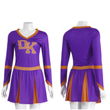 Jennifer's Body Jennifer Check Purple Cheerleader Dress Outfit Cosplay Costume Outfits Halloween Carnival Suit