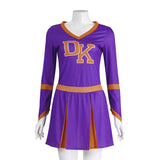 Jennifer's Body Jennifer Check Purple Cheerleader Dress Outfit Cosplay Costume Outfits Halloween Carnival Suit