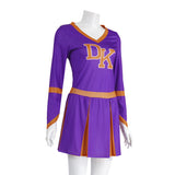 Jennifer's Body Jennifer Check Purple Cheerleader Dress Outfit Cosplay Costume Outfits Halloween Carnival Suit