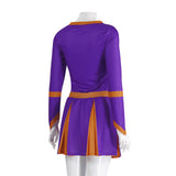 Jennifer's Body Jennifer Check Purple Cheerleader Dress Outfit Cosplay Costume Outfits Halloween Carnival Suit