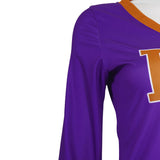 Jennifer's Body Jennifer Check Purple Cheerleader Dress Outfit Cosplay Costume Outfits Halloween Carnival Suit