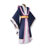 Jinshi Blue Hanfu Cosplay Costume Outfit Halloween Carnival Suit