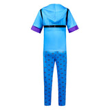 Johnny Joestar Blue Outfit Cosplay Costume Outfit Halloween Carnival Suit