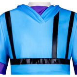 Johnny Joestar Blue Outfit Cosplay Costume Outfit Halloween Carnival Suit