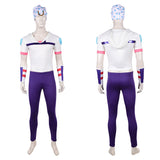 Johnny Joestar White Outfit Cosplay Costume Outfit Halloween Carnival Suit