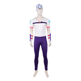 Johnny Joestar White Outfit Cosplay Costume Outfit Halloween Carnival Suit