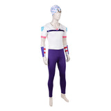 Johnny Joestar White Outfit Cosplay Costume Outfit Halloween Carnival Suit