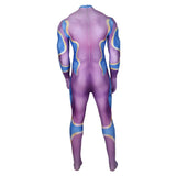 JoJo's Bizarre Adventure Star Platinum Purple Jumpsuit Cosplay Costume Outfits Halloween Carnival Suit