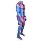 JoJo's Bizarre Adventure Star Platinum Purple Jumpsuit Cosplay Costume Outfits Halloween Carnival Suit