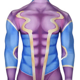 JoJo's Bizarre Adventure Star Platinum Purple Jumpsuit Cosplay Costume Outfits Halloween Carnival Suit