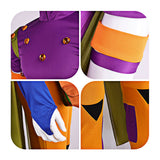 JoJo‘s Bizarre Adventure Gyro Zeppeli Outfit Cosplay Costume Outfit Halloween Carnival Suit
