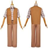 Jurassic World 4 Dr. Henry Loomis Brown Outfit Cosplay Costume Outfits Halloween Carnival Suit
