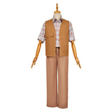 Jurassic World 4 Dr. Henry Loomis Brown Outfit Cosplay Costume Outfits Halloween Carnival Suit