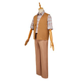 Jurassic World 4 Dr. Henry Loomis Brown Outfit Cosplay Costume Outfits Halloween Carnival Suit