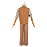 Jurassic World 4 Dr. Henry Loomis Brown Outfit Cosplay Costume Outfits Halloween Carnival Suit