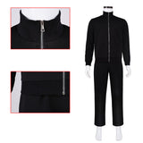 Kagurabachi Chihiro Rokuhira Black Outfit Cosplay Costume Outfit Halloween Carnival Suit