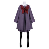 Kaiju Girl Caramelise Kuroe Akaishi Women Purple Outfit Cosplay Costume Outfit Halloween Carnival Suit