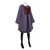Kaiju Girl Caramelise Kuroe Akaishi Women Purple Outfit Cosplay Costume Outfit Halloween Carnival Suit