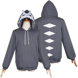 Kaiju No.8 Kafka Hibino Cosplay Hoodie Sweatshirt Men Women Casual Streetwear Pullover