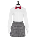 Kill Bill Gogo Yubari Women Black Uniform Cosplay Costume Outfit Halloween Carnival Suit