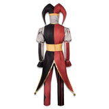Kingdom of Marionettes Jestyn Red Clown Suit Cosplay Costume Outfit Halloween Carnival Suit