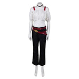 Kirara Hoshi White Outfit Cosplay Costume Outfit Halloween Carnival Suit