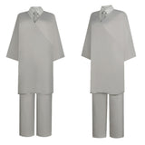 Klara and the Sun Klara Women Gray Outfit Cosplay Costume Outfit Halloween Carnival Suit