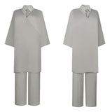 Klara and the Sun Klara Women Gray Outfit Cosplay Costume Outfit Halloween Carnival Suit
