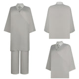 Klara and the Sun Klara Women Gray Outfit Cosplay Costume Outfit Halloween Carnival Suit