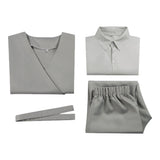 Klara and the Sun Klara Women Gray Outfit Cosplay Costume Outfit Halloween Carnival Suit