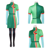 Knights of Guinevere Andi Green Outfit Women Cosplay Costume Outfits Halloween Carnival Suit